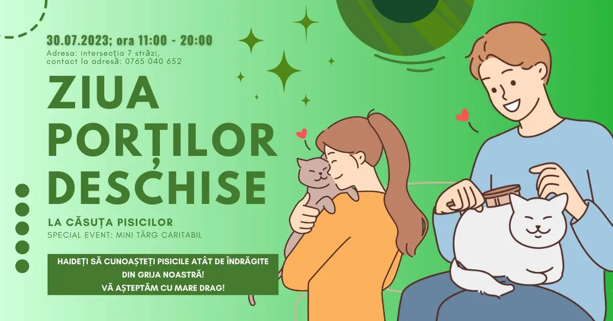 Ziua Porților Deschise - la Căsuța Pisicilor