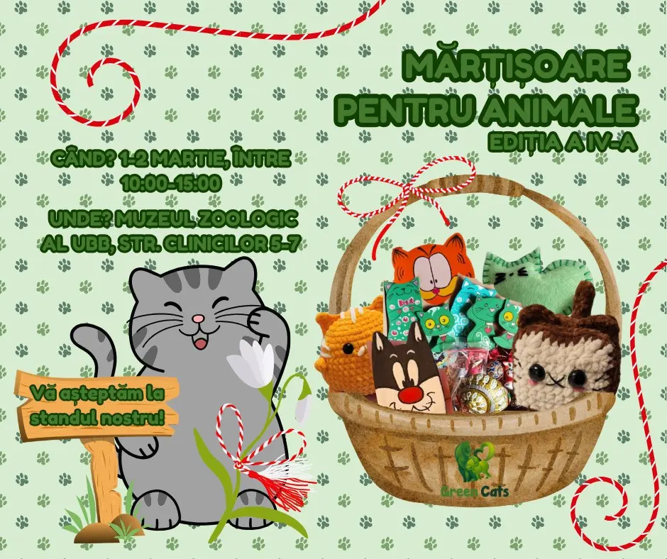 Mărțișoare pentru animale 2025