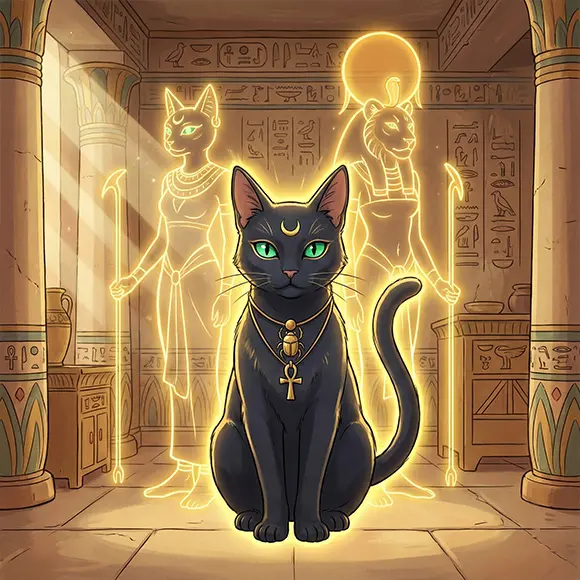 Green Cats Egipt